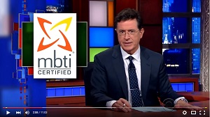 Stephen Colbert on MBTI